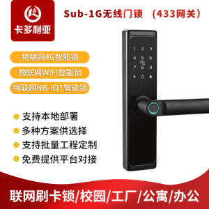 LORA smart lock hotel school network fingerprint lock NB lock API remote release SDK interface open network smart lock