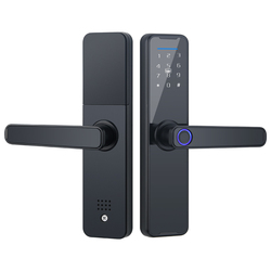 k7 Tuya wifi /TTlock ble APP Smart Handle door Lock