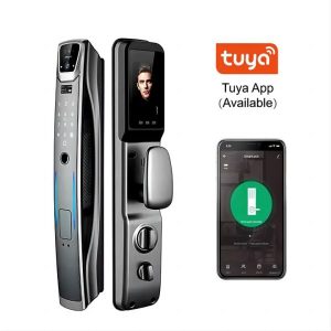 TK02 Tuya wifi APP Face Recognition Smart Lock in Exterior Door Lock